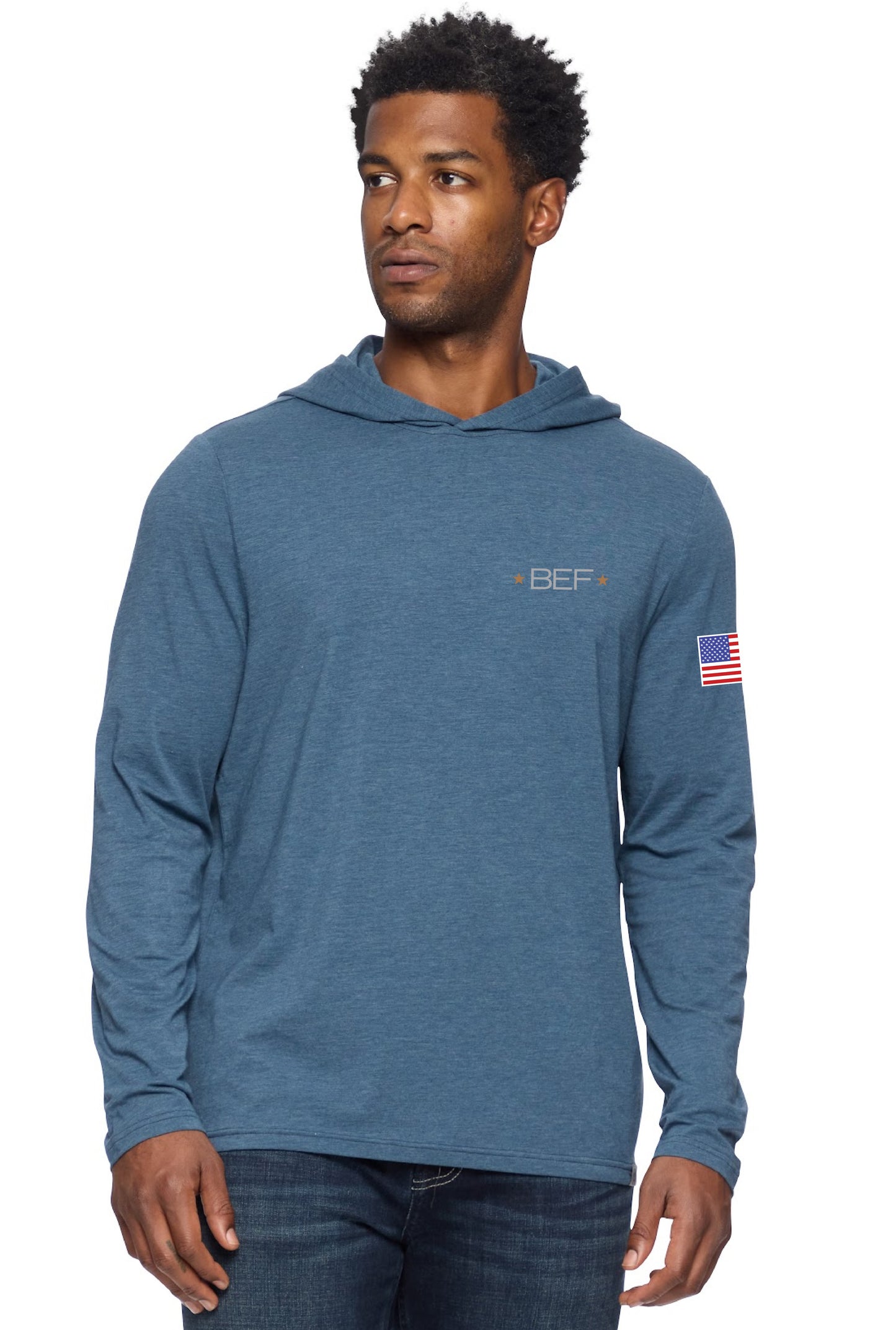 CF MONTH FLAG & ANTHEM ESSENTIAL STRETCH COMFORT HOODIE